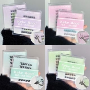 masscaku - Natural Wispy Glue-Free Cluster False Eyelashes