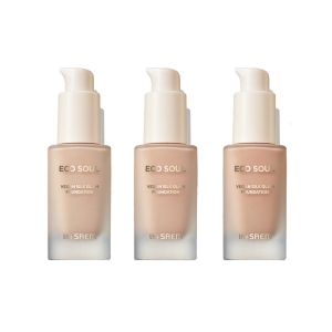 The Saem - Eco Soul Vegan Silk Glam Foundation SPF42 PA++ - 30ml