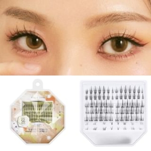 lashiqueshia - Set: False Eyelashes Clusters + Bottom False Eyelashes Clusters