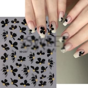 noprina - Floral Nail Art Stickers