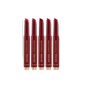 The Saem - Eco Soul Kiss Button Lips Matte - 2g