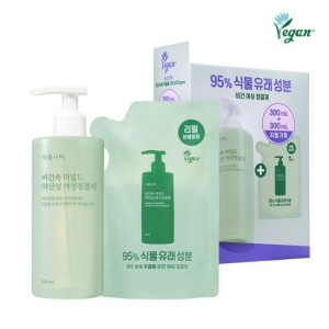 Shingmulnara Vegan Mugwort Mild pH Feminine Wash Special Set