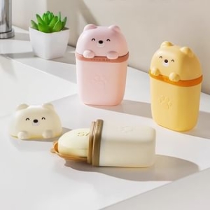 Yulu - Bear Travel Soap Case / Set