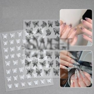 noprina - Butterfly Nail Art Stickers