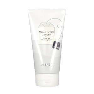 the SAEM Healing Tea Garden Cleansing Foam White Tea 150ml