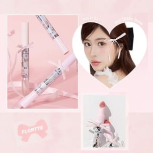 FLORTTE - Small Bowknot Series Lip Gloss - 3 Colors - 85g