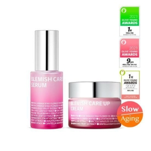 ISOI Blemish Care Serum + Blemish Care Up Cream Set (Serum Up 20mL+Cream Up 35mL)