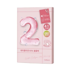 numbuzin No. 2 Water Collagen 65% Voluming Sheet Mask 4+1 Special Set