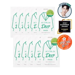 Dewytree AC Control EX Deep Mask Sheet 10 Sheets