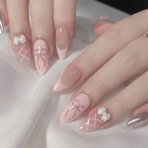 Candyvina - Bow Press On Nail