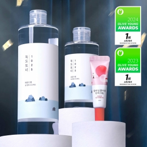 ROUND LAB 1025 Dokdo Toner 500ml+200ml set (+Camellia cream 10ml)