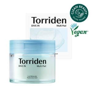 Torriden Dive In Low Molecular Hyaluronic Acid Multi Pad 80 Pads (+10 Pads) Special Set