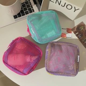 gleegroove - Mesh Makeup Bag / Coin Purse