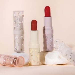 MANSLY - Flower Light Color Soft Matte Lipstick - 4 Colors - 6g