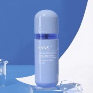 KANS - Blue Capsule Series Aqua-Power Activating Sparkling Toner - 130ml