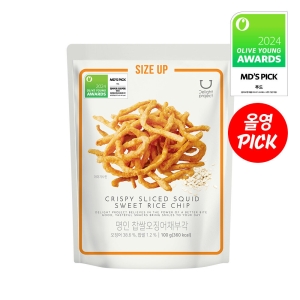 Delight project Crispy Sliced Squid Sweet Rice Chip 100g Limited Set