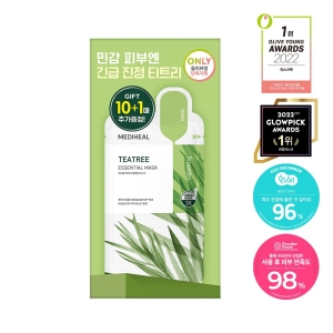 MEDIHEAL Tea Tree Essential Mask Sheet 10P+1P