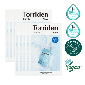 Torriden Dive-In Low Molecule Hyaluronic Acid Mask Sheet 10ea