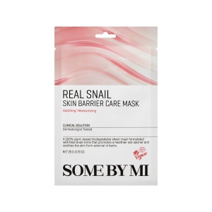 SOME BY MI - Real Snail Skin Barrier Care Mask - 1pc