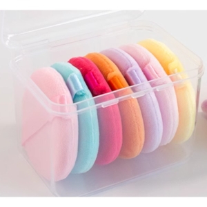 MissLady - Pointed Powder Puff 7pcs - 7pcs - Radom Color- Round