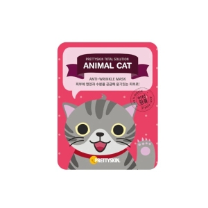 PRETTYSKIN - Total Solution Animal Cat Anti-Wrinkle Mask - 1pc