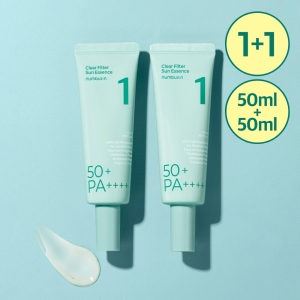 numbuzin No. 1 Clear Filter Sun Essence SPF50+ PA++++ 50mL + 50mL Duo Set