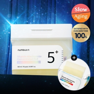 numbuzin No.5+ Vitamin-Niacinamide Concentrated Pad 70P (+6 Pads)