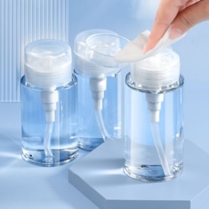 SIMBLER - Travel Pump Bottle (Various Designs) - Transparent - 200ml