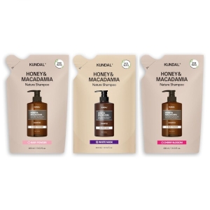 KUNDAL - Honey & Macadamia Nature Shampoo - Refill Pack - 400ml