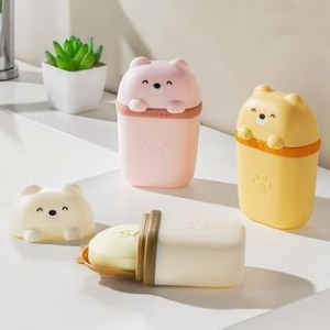 Bear Plastic Soap Case