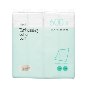 Fillimilli Embossing Cotton Puff (600P)