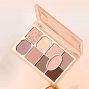 xixi - Dark Rice Light Eyeshadow Palette - Pink Garden - 13g