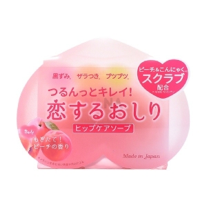 PelicanSoap - Peach Scented Exfoliate Whitening Hip Care Soap - 80g