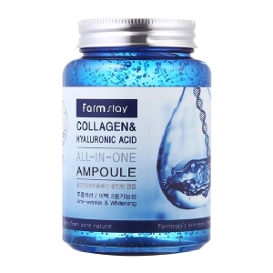 Farm Stay - Collagen&Hyaluronic Acid All-In One Ampoule - 250ml