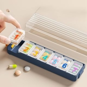 Yulu - Travel Plastic Pill Box