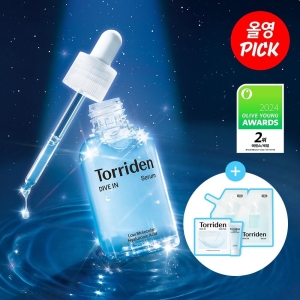 Torriden Dive In Serum 50ml Triple Pack (+Dive In Cream 20ml+Dive In Pad 10P)