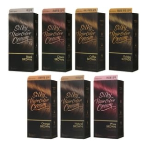 THE FACE SHOP - Stylist Silky Hair Color Cream - 7 Colors