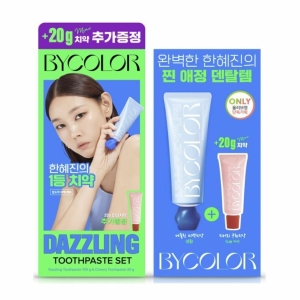 Bycolor Dazzling Blue Toothpaste 90g (+Cheery 20g)