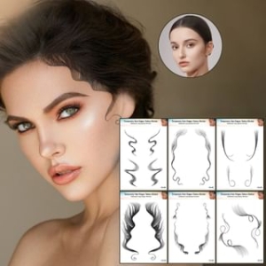 Worthbuy - Hairline Waterproof Temporary Tattoo