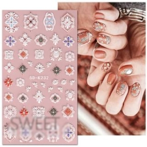 noprina - Patterned Nail Art Stickers