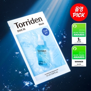 Torriden Dive In Low Molecular Hyaluronic Acid Mask 8P (+Cellmazing 2P)