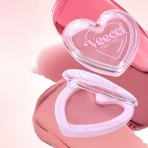 VEECCI - Heart-Shaped Mousse Cream Blush - 3 Colors - 8g