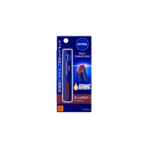 NIVEA Japan - Rich Care & Color Lip Bordeaux - 2g