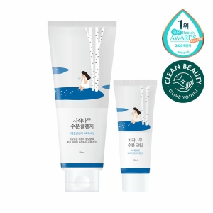 ROUND LAB Birch Juice Moisturizing Cleanser 150ml Special Set (+Cream 20ml)