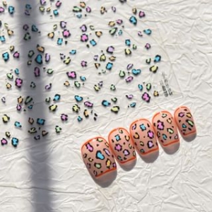 tomoni - Leopard Print Nail Art Stickers