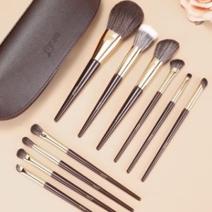 MSQ - Set of 10: Makeup Brush with Case