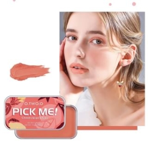 O.TWO.O - 2 in 1 Makeup Cream Blush Gel - 3 Colors - 10g