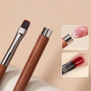 Wooden Handle Magnetic Nail Art Pen