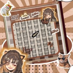 lishu - Cat Ears Pure Desire Self-Adhesive False Eyelashes)