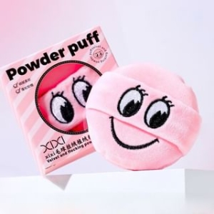 Nreain - Cartoon Embroidered Powder Puff